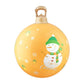 Jingle Jollys Christmas Inflatable Ball Led 60cm Snowman Decoration Bauble Gold