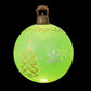 Jingle Jollys Christmas Inflatable Ball Led 60cm Tree Decoration Bauble Green