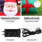 Jingle Jollys Christmas Inflatable Santa in Ballon 2.8M Height LED Decorations Illuminated