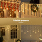 Jingle Jollys 3M Christmas Icicle Lights String Lights 138 LED Warm White