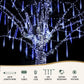 Jingle Jollys 7M Christmas Lights Shower Light 288 LED Icicle Falling Metor