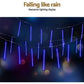 Jingle Jollys 7M Christmas Lights Shower Light 288 LED Icicle Falling Metor