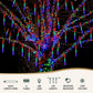 Jingle Jollys 7M Christmas Lights Shower Light 288 LED Icicle Falling Metor