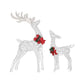 Jingle Jollys Christmas Lights 2pcs Reindeer Set Fairy Light 170 LED Decorations