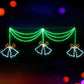 Jingle Jollys Christmas Lights 180cm Motif 288 LED Rope Light Outdoor Decoration