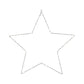 Jingle Jollys Christmas Lights 50cm Star 70 LED Xmas Decorations