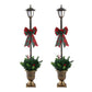 Jingle Jollys Christmas Lights 125cm Lamp Post 50 LED Fairy Light Decorations