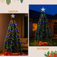 Jingle Jollys 2.5M Christmas Lights Waterfall String Light 300 LED Star Topper