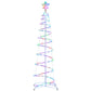 Jingle Jollys Christmas Tree 1.8m 100 RGB LED Rope Lights Xmas Trees Decoration