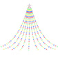 Jingle Jollys 3.8M Christmas Lights Waterfall String Light 340 LED