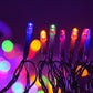 100M Christmas Lights String Fairy Light 500 LED Colourful Jingle Jollys
