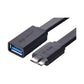 UGREEN Micro USB 3.0 OTG flat cable for Note 3/S4/S5 (10801)