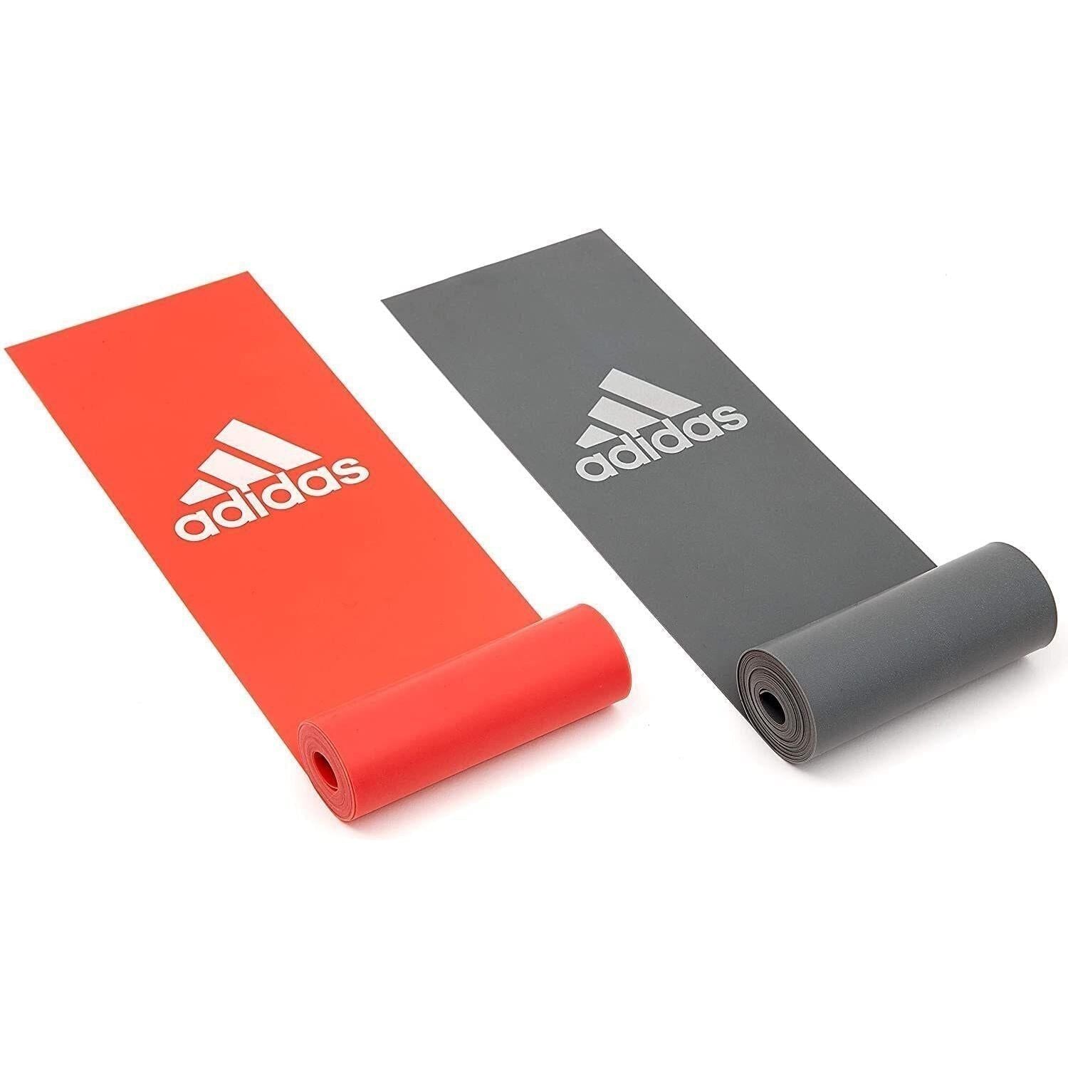 Adidas Pilates Bands Yoga Resistance Band L1 &amp; L2 Home Gym Fitness Exercise Workout