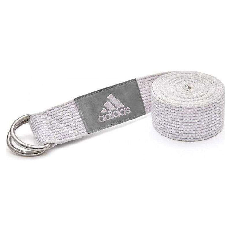 Adidas Premium Yoga Strap 2.5m Long Adjustable Belt Pilates Stretching Poses