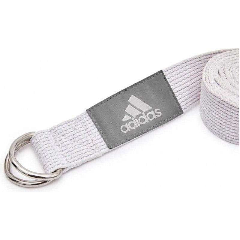 Adidas Premium Yoga Strap 2.5m Long Adjustable Belt Pilates Stretching Poses