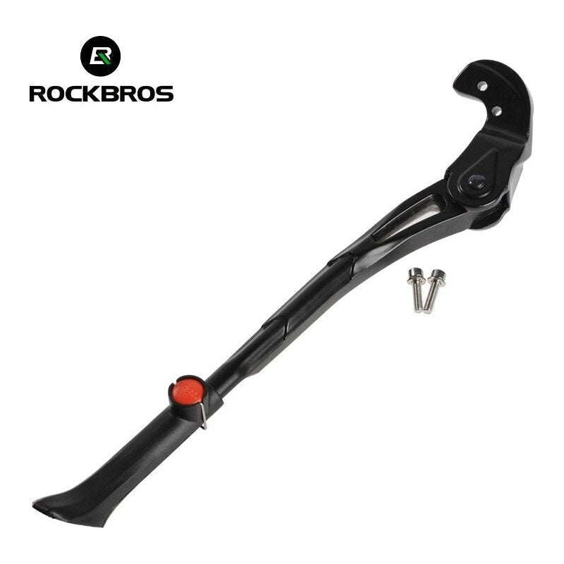 Adjustable Bike Stand One Size Fits All - ROCKBROS Mountain Bike Standard Kick Stand Parking Adjustable 40cm Removable - Photo Shoot