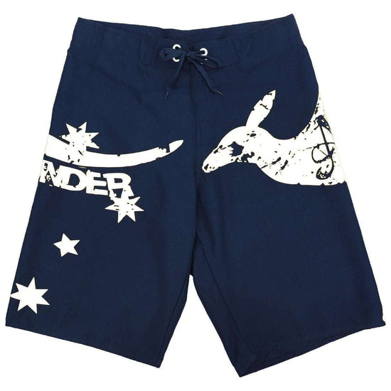 Adult Board Shorts Australia Day Kangaroo Down Under Souvenir Beach Wear