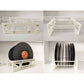 Alloy Vinyl Record Cleaning Stand Drying Rack For Ultrasonic Cleaner Disc Bracket