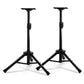 Alpha Speaker Stand 65-120cm Adjustable Height Surround Sound Studio Home 2pcs