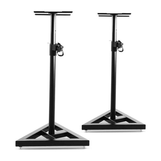 Alpha Speaker Stand 67-120cm Adjustable Height Surround Sound Studio Home 2pcs