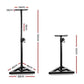 Alpha Speaker Stand 67-120cm Adjustable Height Surround Sound Studio Home 2pcs