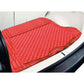 ALUMINIUM LOOK 1-Piece Boot Mat - RED [Rubber/Aluminium Look]