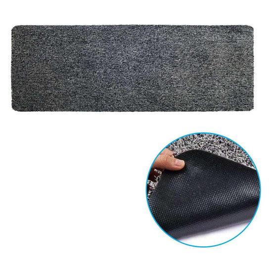 Amazing Absorbent Runner Mat 150 x 57 cm Black/Charcoal/White - Magdasmall