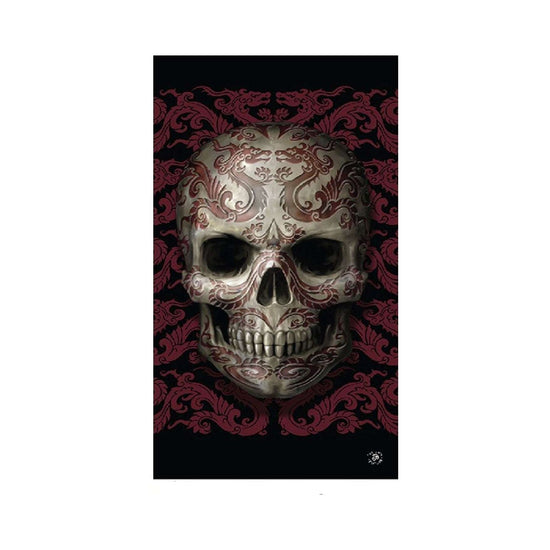 Anne Stokes Oriental Skull Beach Towel 75 x 150 cm