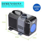 Aquarium Submersible Pond Water Pump 10000L/H