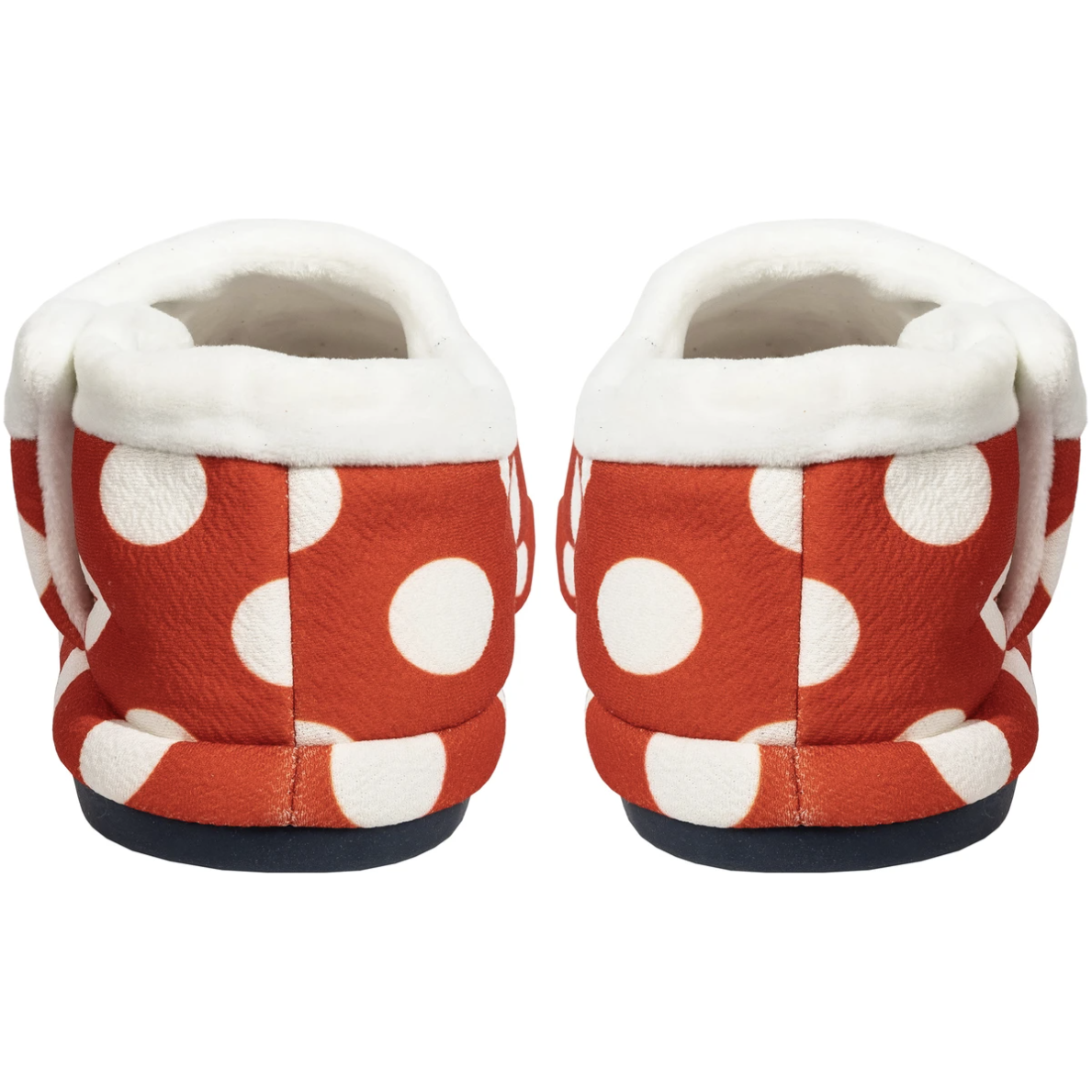 ARCHLINE Orthotic Slippers CLOSED Back Scuffs Moccasins Pain Relief - Red Polka Dots - EUR 41 (Womens 10 US)