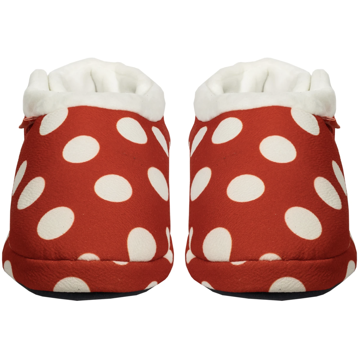 ARCHLINE Orthotic Slippers CLOSED Back Scuffs Moccasins Pain Relief - Red Polka Dots - EUR 41 (Womens 10 US)