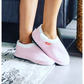 ARCHLINE Orthotic Slippers Closed Scuffs Pain Relief Moccasins - Pink - EUR 41
