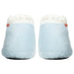 ARCHLINE Orthotic Slippers Closed Scuffs Pain Relief Moccasins - Sky Blue - EUR 42