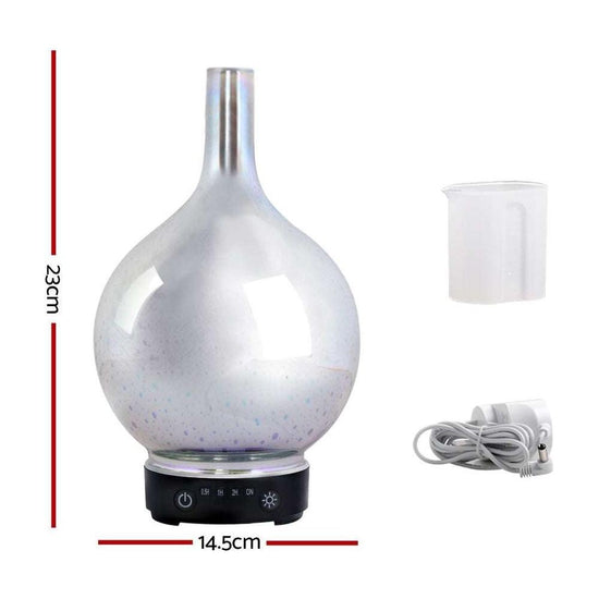 Aroma Diffuser 3D LED Light Oil Firework Air Humidifier 100ml