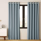 Artiss 2X Blockout Curtains Blackout Window Curtain Eyelet 140x230cm Grey - Magdasmall