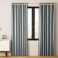 Artiss 2X Blockout Curtains Blackout Window Curtain Eyelet 180x213cm Grey Shine - Magdasmall