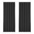 Artiss 2X Blockout Curtains Blackout Window Curtain Eyelet 240x230cm Black - Magdasmall