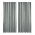 Artiss 2X Blockout Curtains Blackout Window Curtain Eyelet 300x230cm Grey Shine - Magdasmall