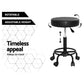 Artiss 2x Salon Stool Round Swivel Chair