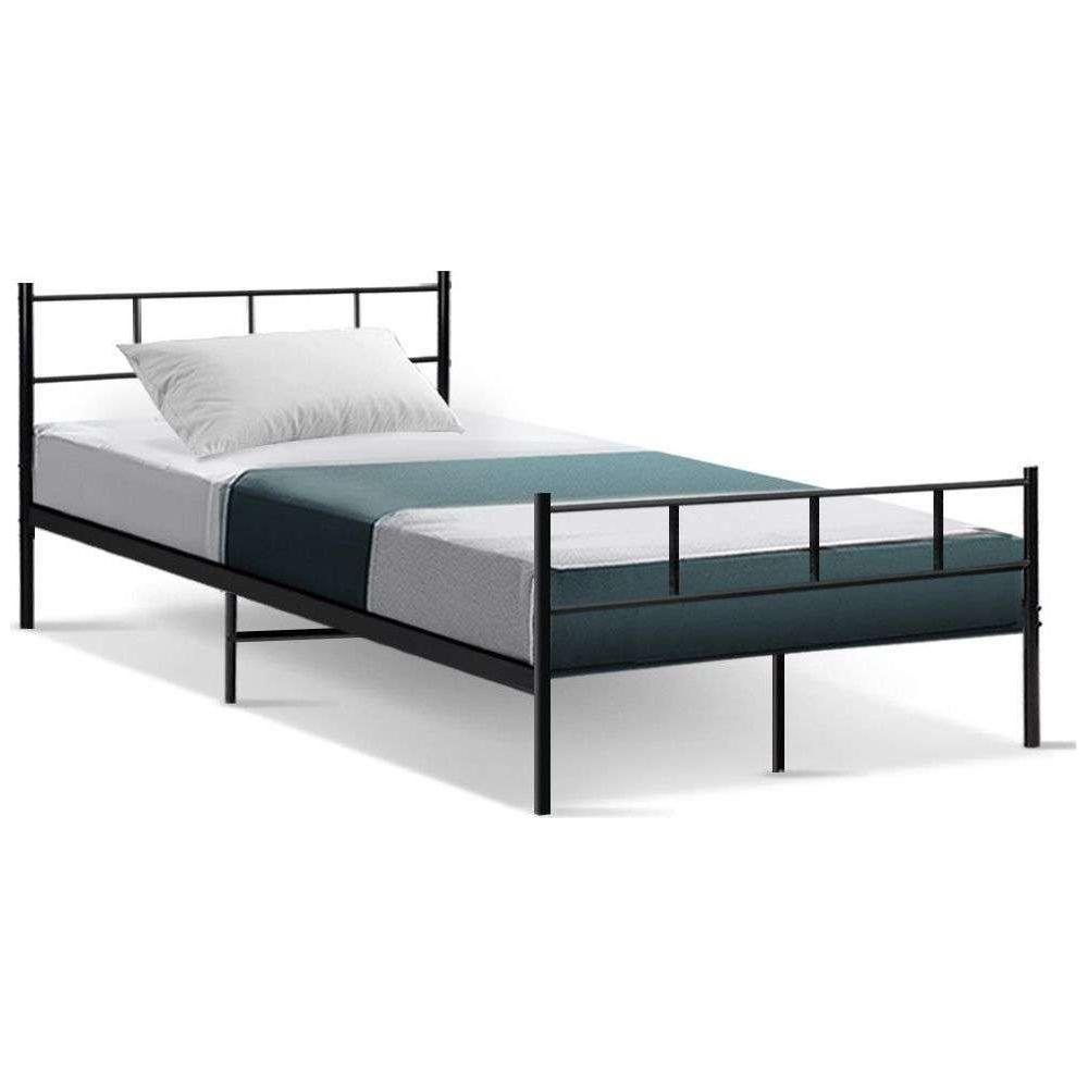 Artiss Bed Frame King Single Metal Bed Frames SOL