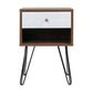 Artiss Bedside Table 1 Drawers with Shelf - LARS