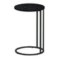 Artiss Coffee Table Side Table Round Black Martha