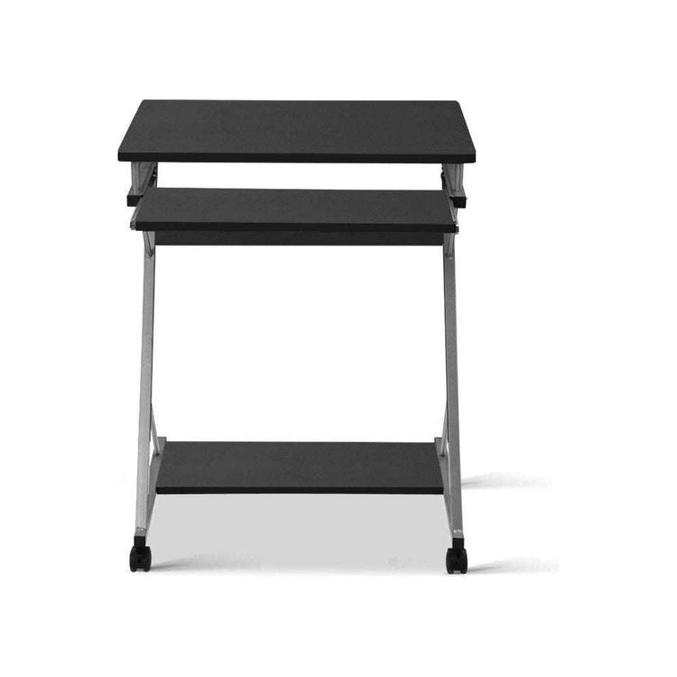 Artiss Computer Desk Keyboard Tray Shelf Black 60CM