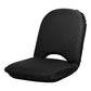 Artiss Floor Lounge Sofa Camping Chair Black