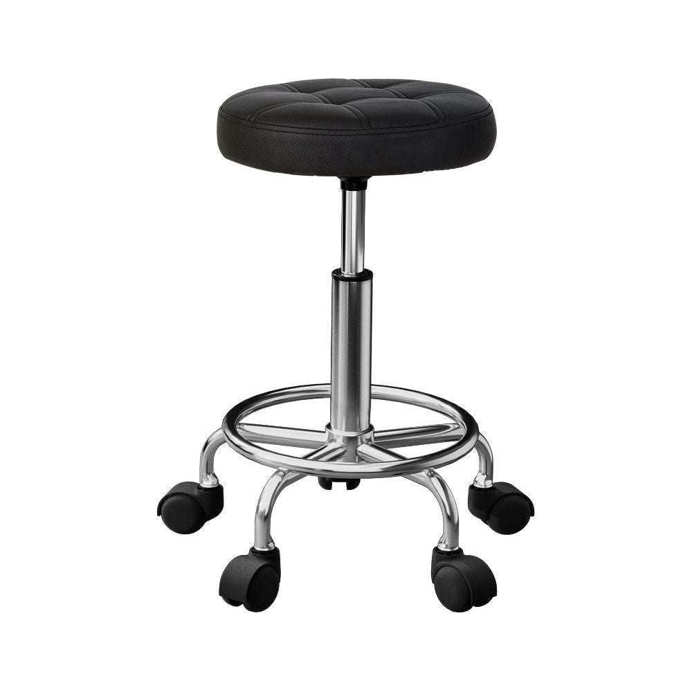 Artiss Salon Stool Round Swivel Chairs