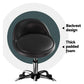 Artiss Salon Stool Swivel Chair Backrest Chairs