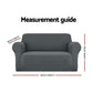 Artiss Sofa Cover Couch Covers 2 Seater Stretch Grey