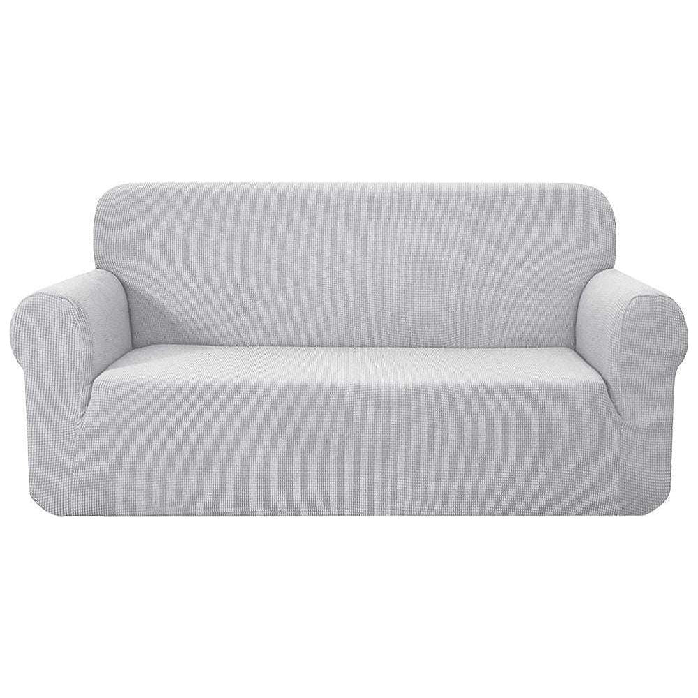 Artiss Sofa Cover Couch Covers 3 Seater High Stretch Grey