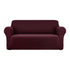 Artiss Sofa Cover Couch Covers 3 Seater Stretch Burgundy