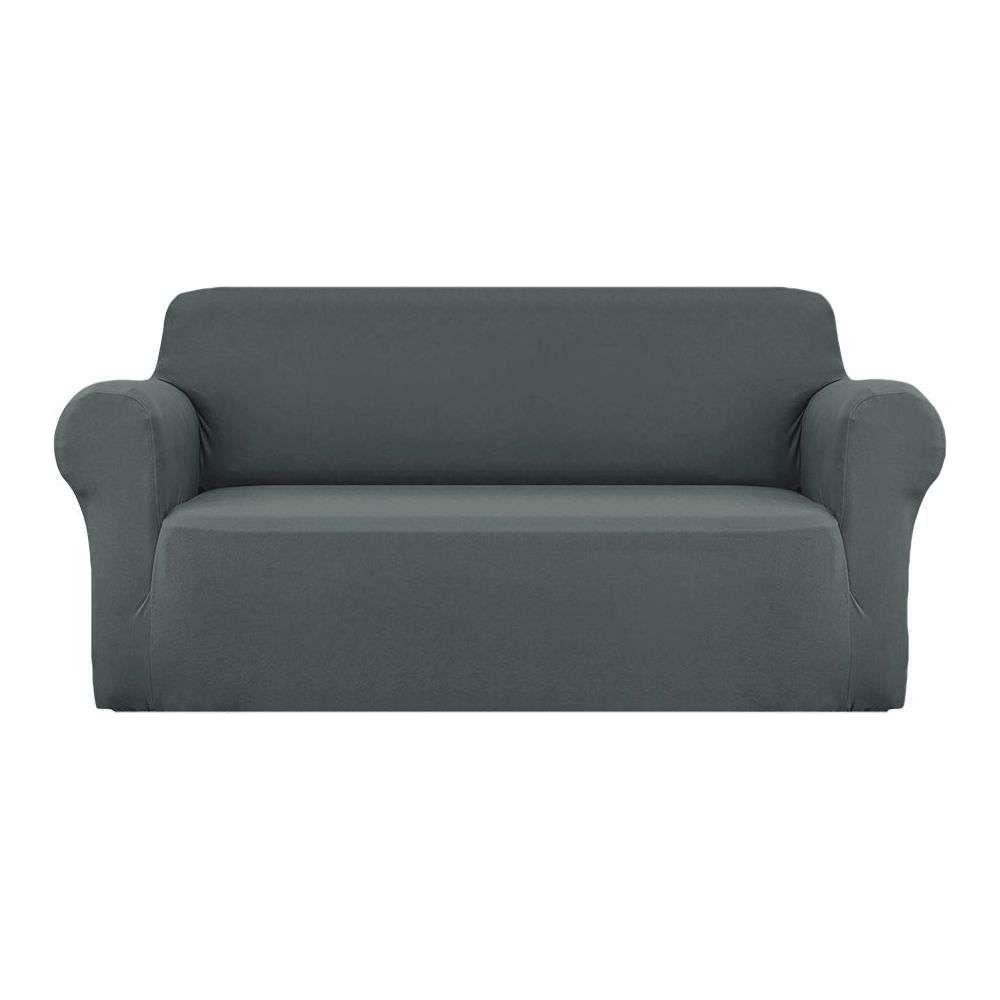 Artiss Sofa Cover Couch Covers 3 Seater Stretch Grey